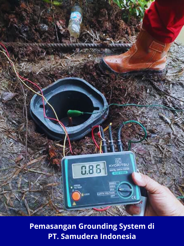 Pemasangan Grounding Sistem Samudera Indonesia
