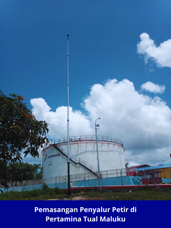 Pemasangan Penyalur Petir 10