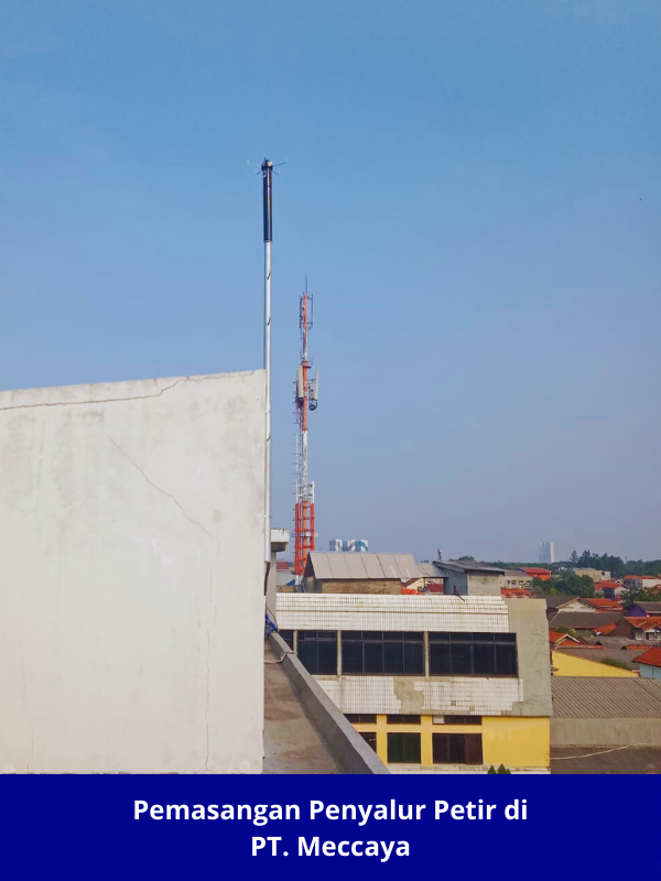 Pemasangan Penyalur Petir 8